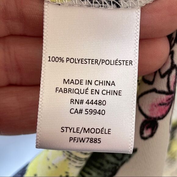 love, fire Lemon Print Open Style Duster - Medium - Picture 4 of 9